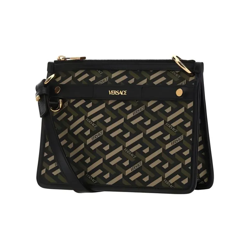 VERSACE La Greca Shoulder Bags-1