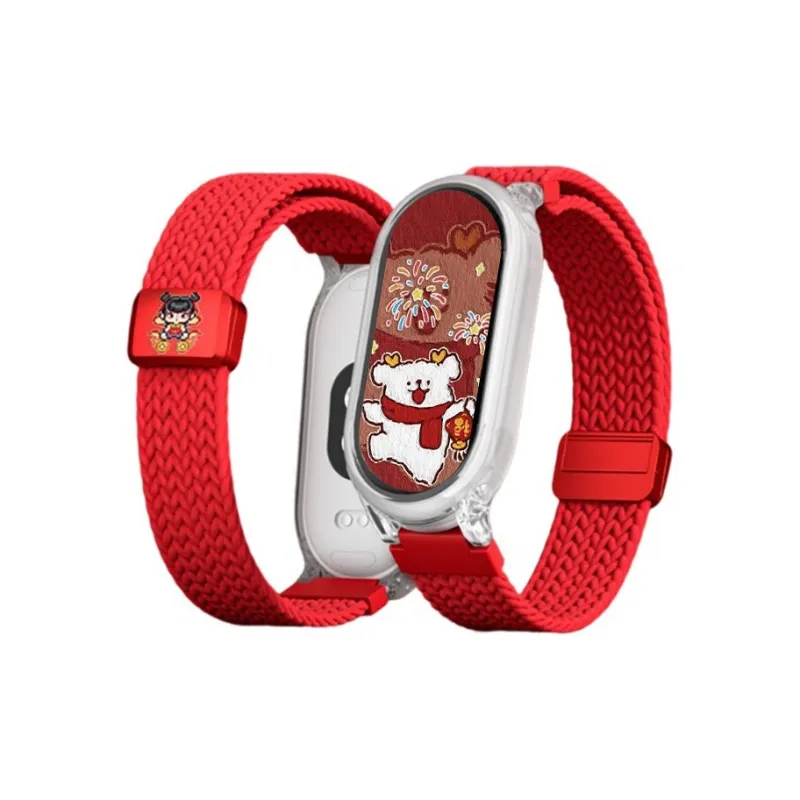 Mr. Strap Watch Bands Xiaomi Compatibility 145~210mm Fabric Material Unisex-1
