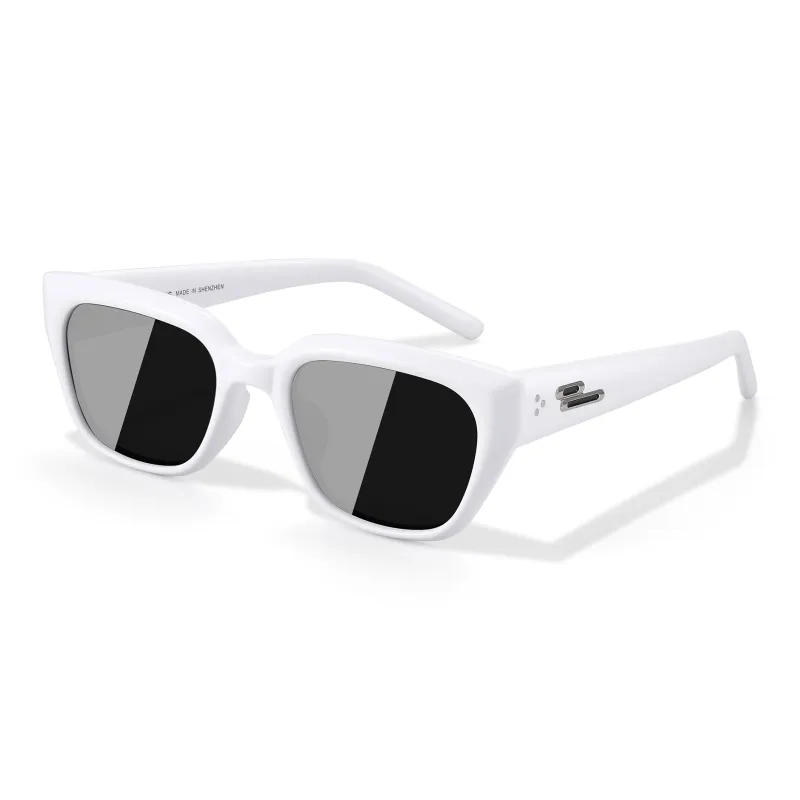 PULAIS TR/Memory Plastic Cat Eye Sunglasses Unisex-3