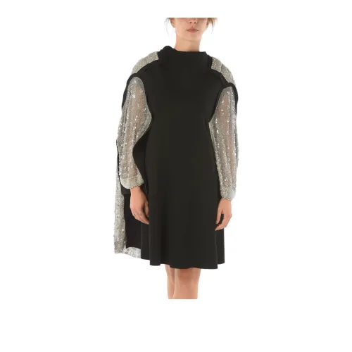 Maison Margiela Long-Sleeved Dresses Women's Black