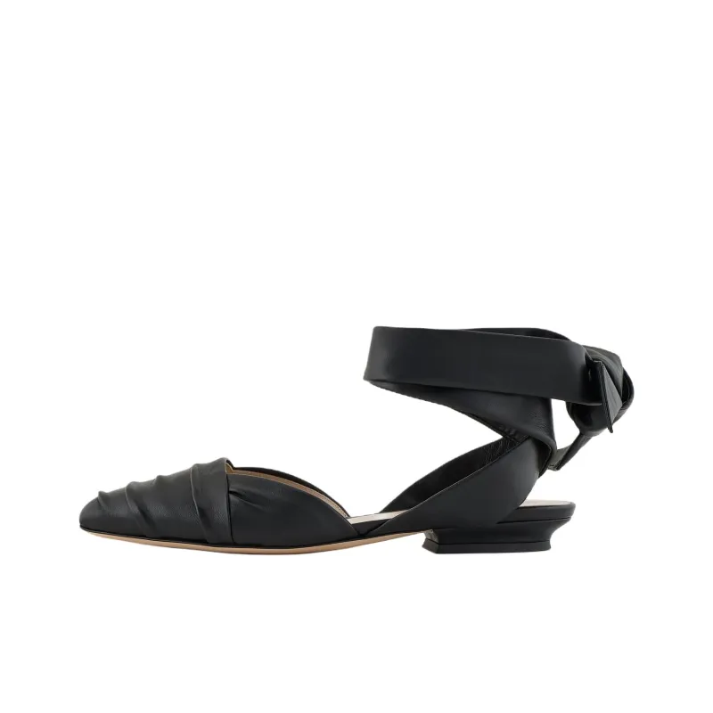 AMANI D'Orsay Chunky Heel High Heels 3.5cm Women's Black-0