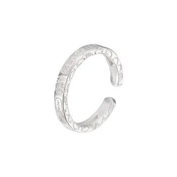 YINGNIXINDONG 925 Sterling Silver Rings Unisex
