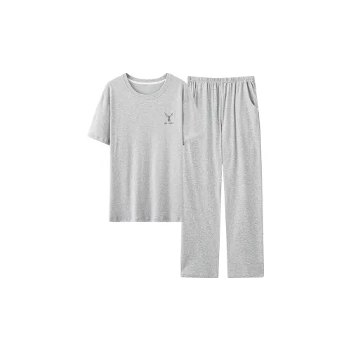 GOSO Pajama Set Women's Light Gray