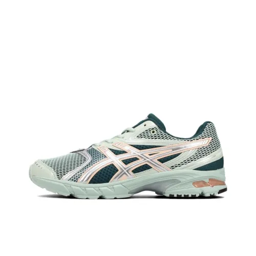 Asics Anti Slip Wear Resistant Low Top Casual Running Shoes Unisex Green