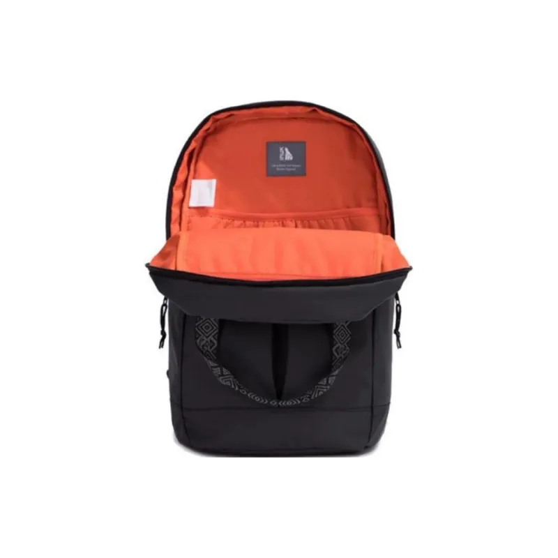 INUK Polyester Backpack Regular Unisex Kuul-Large Handle Extreme Night Black-3