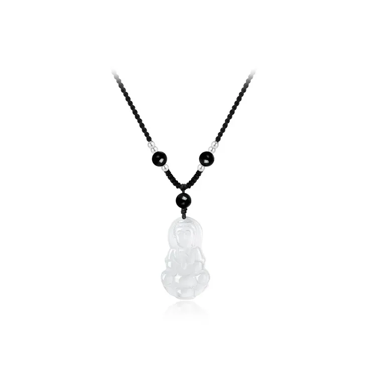 Ancient Jewelry Chalcedony Necklaces Unisex-3