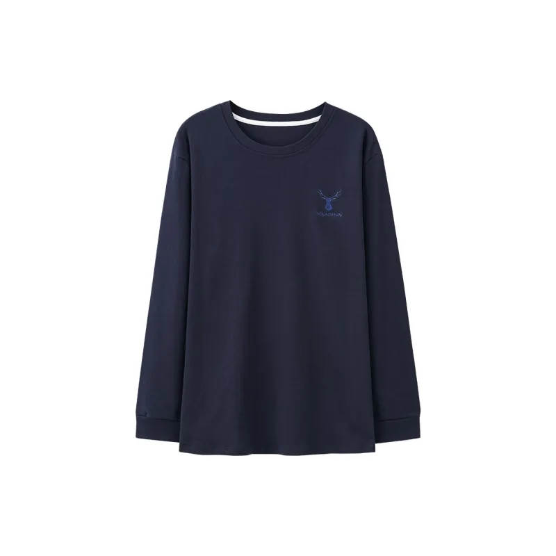 GOSO Pajama Tops Men's Navy Blue-0