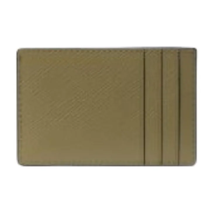 MICHAEL KORS Edison Scratch Resistant Crossgrain Leather Card Case-1