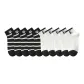 5 Black Stripes+5 White E