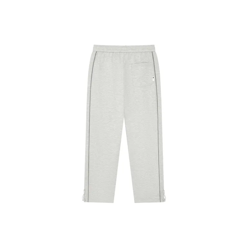 FUN SS25 Knitted Sports Pants Women's Heather Gray-1