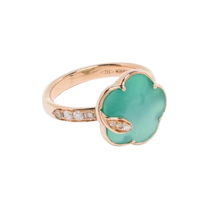 Pasquale Bruni 18K Rose Gold Petit Joli Lunaire Diamond Ring-0