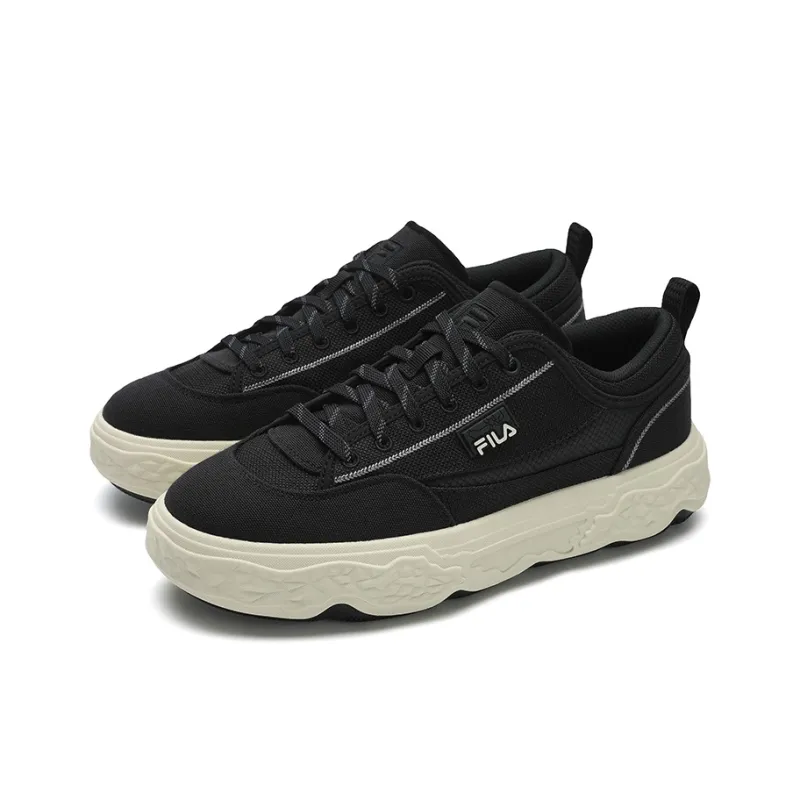 FILA ROCK Cushioning Low Top Casual Shoes Men's Black-2