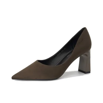 KATHRYN WILSON Chunky Heel High Heels 7.5cm Women's