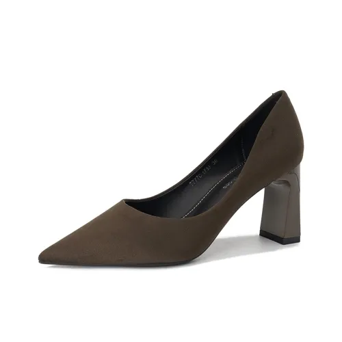 KATHRYN WILSON Chunky Heel High Heels 7.5cm Women's