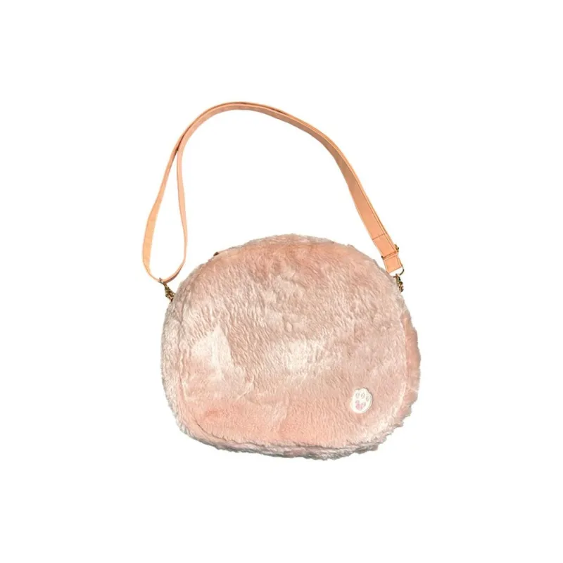 Disney Plush Shoulder Bag Women's Pink-2