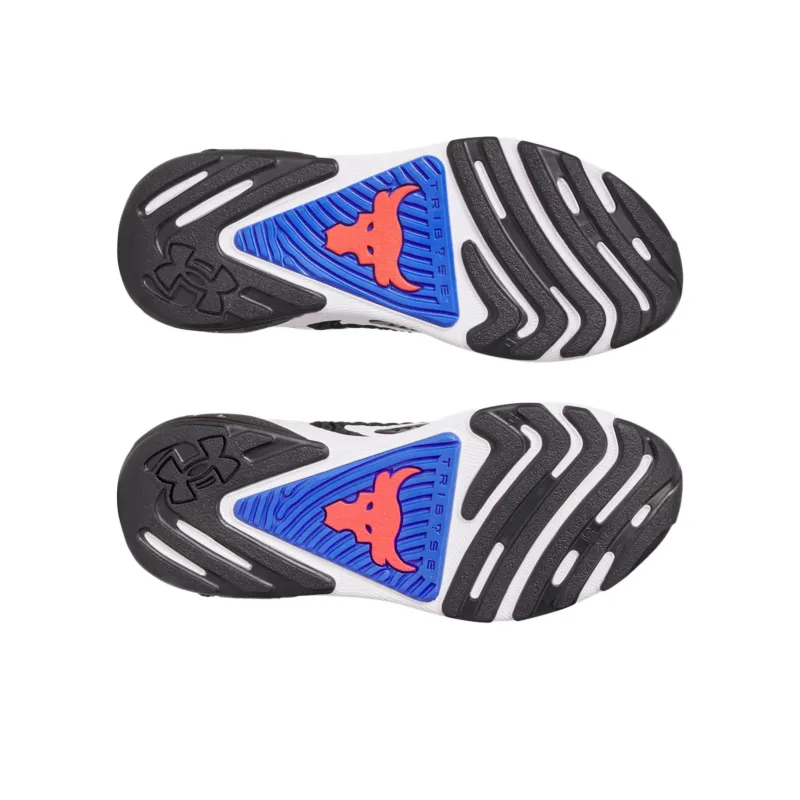 Under Armour Anti Slip Wear Resistant Low Top Training Shoes Men's Black White-3