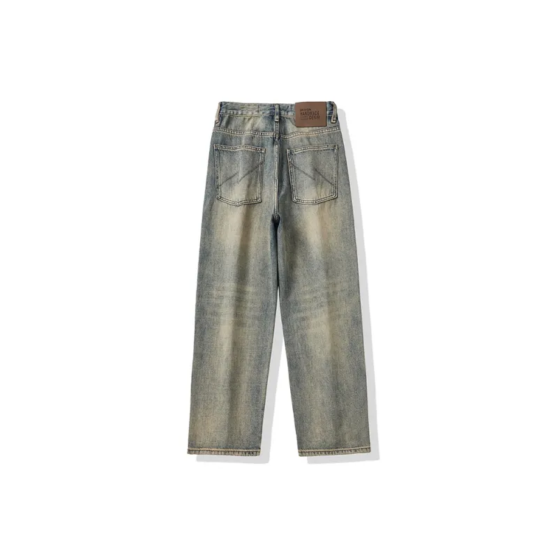 HIPANDA Jeans Men's Washed Color-1