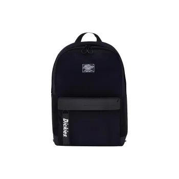 Dickies Polyester Backpack Medium Size Unisex Black