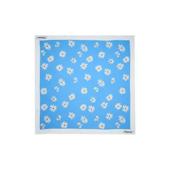 MOSCHINO Floral Printed Square Scarf