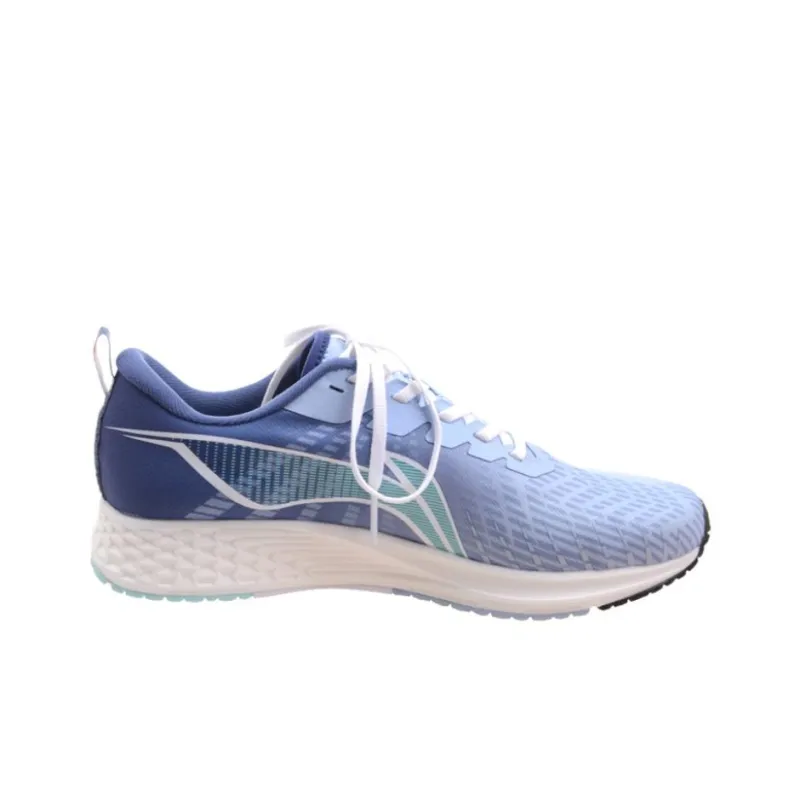 LiNing Red Hare 4 Cushioning Anti Slip And Wear Resistant Low Top Light Foam Running Shoes Men's Blue-1