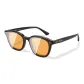 Black Frame with Orange Lens