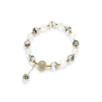 Yi Mingju Crystal Jade Bracelets Women's