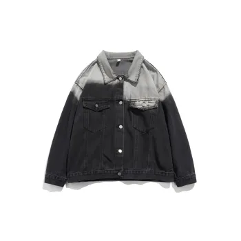 CSKS Denim Jackets Unisex Black