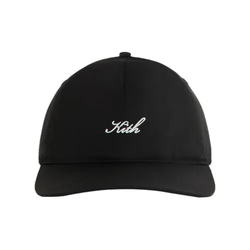 KITH Script Wrinkle Nylon Bay Low Profile Pinch Crown Cap