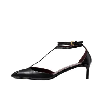KHAITE Mia Slim Heel High Heels 4.5cm Women's Black