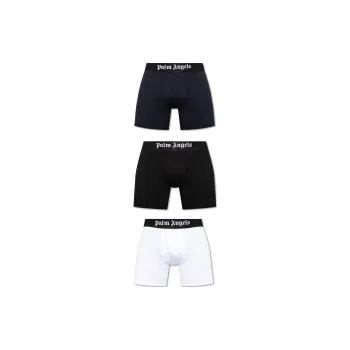 PALM ANGELS Logo Band Tri Pack Boxers