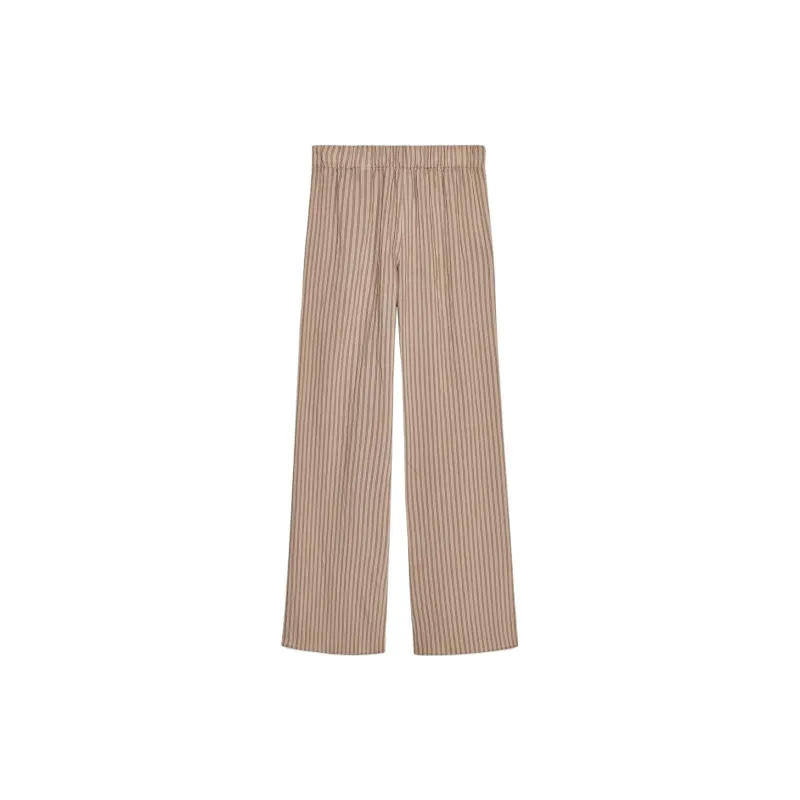 ZARA ZW Series Casual Pants Women's Light Brown-1