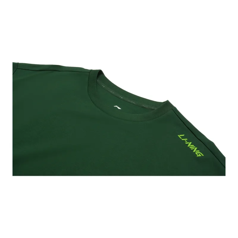 LiNing T Shirt Men's Summer Turquoise-4