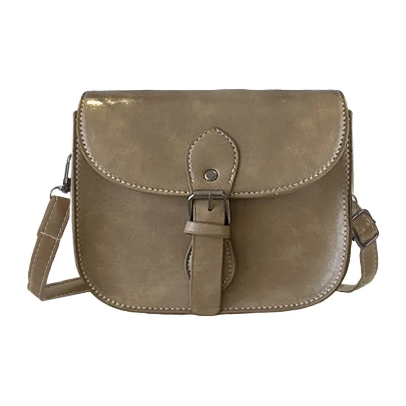 AOSONG PU Crossbody Bag Unisex White/Black/Burgundy/Khaki/Coffee-20