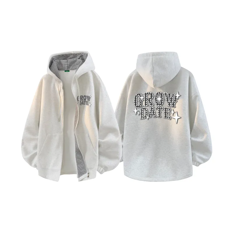 GROW DATE Jackets & Coats Unisex-5