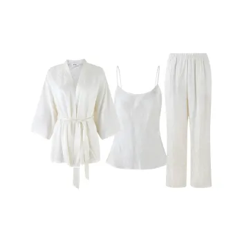MY BODY Pajama Set Women's White