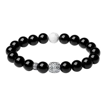 Ancient Jewelry Obsidian Jade Bracelets Unisex