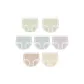 Green/Green/Purple/Blue/Pink/Coffee/Yellow (7 Pack)