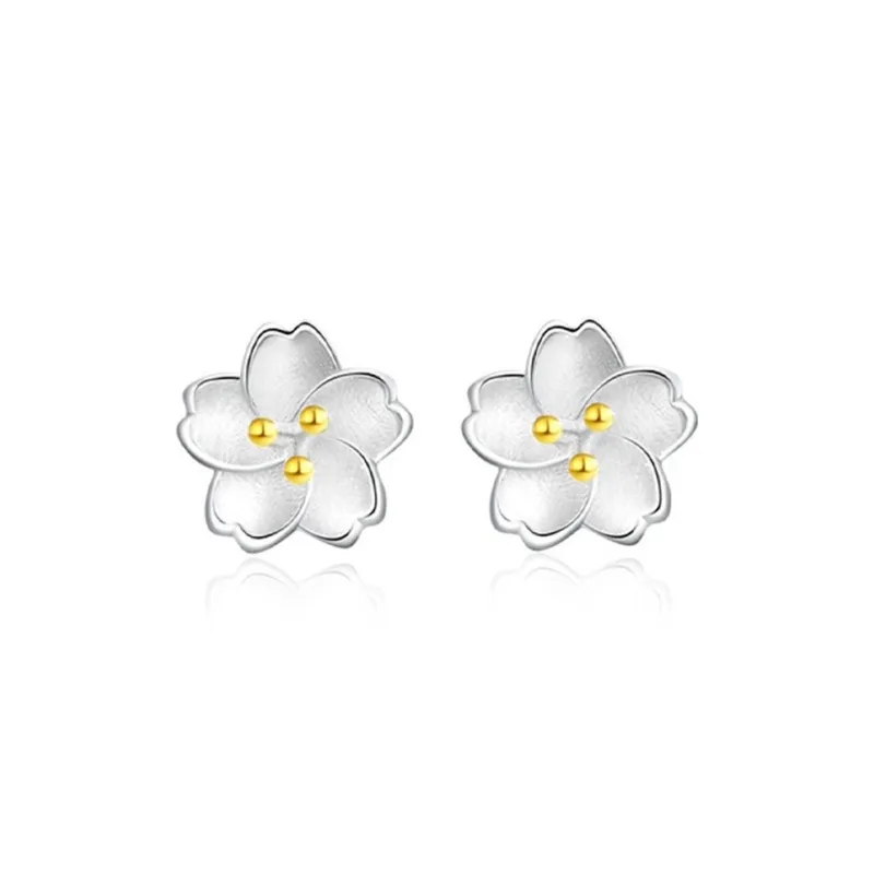 KADER 925 Sterling Silver Stud Earrings Women's Silver-0