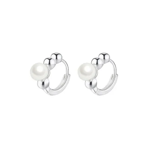 DAN DREAM S925 Silver Earrings Women's