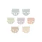 Blue/Blue/Green/Purple/Pink/Coffee/Yellow (7 Pack)