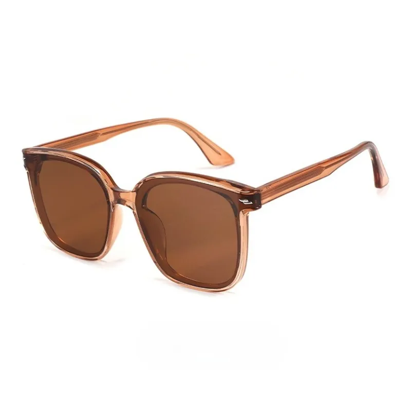 JEKA TR/Memory Plastic Square Sunglasses Unisex-5