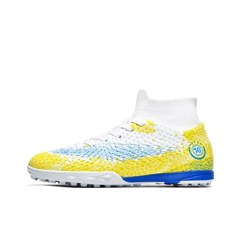QIUTEXIONG FG Rubber Long Studs TT Rubber Broken Studs Artificial Ground Cushioning Breathable Soccer Shoes Unisex-20
