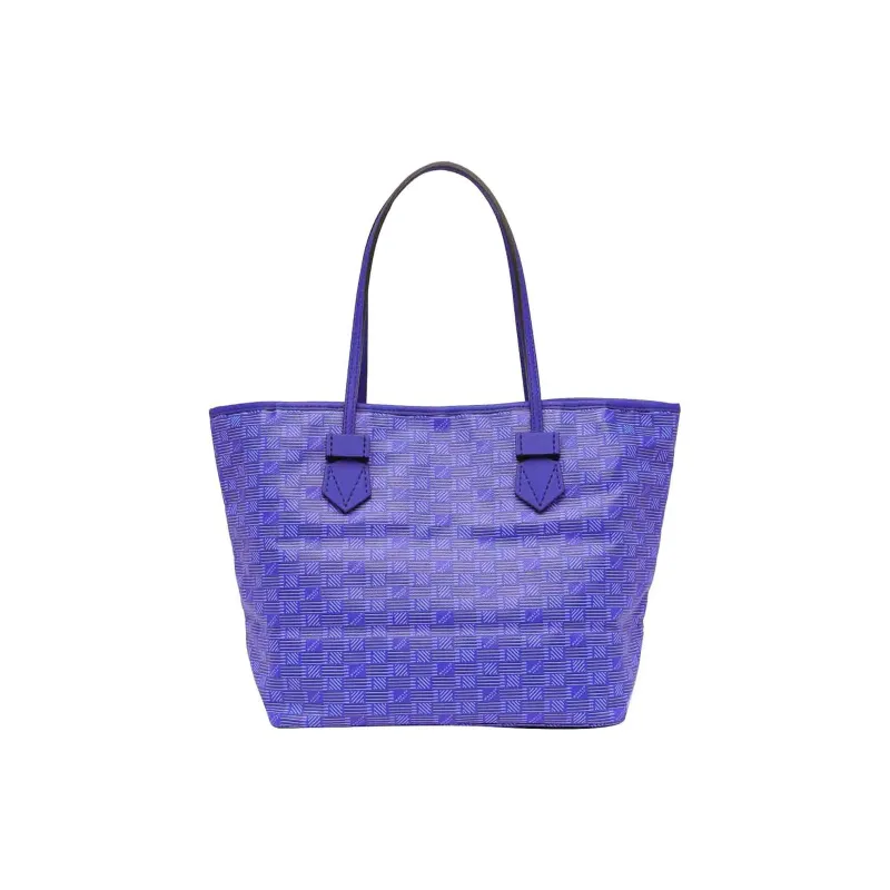 MOREAU Textile Fiber Tote Bag Shopping Bag Shoulder Bags Women's Blue-2
