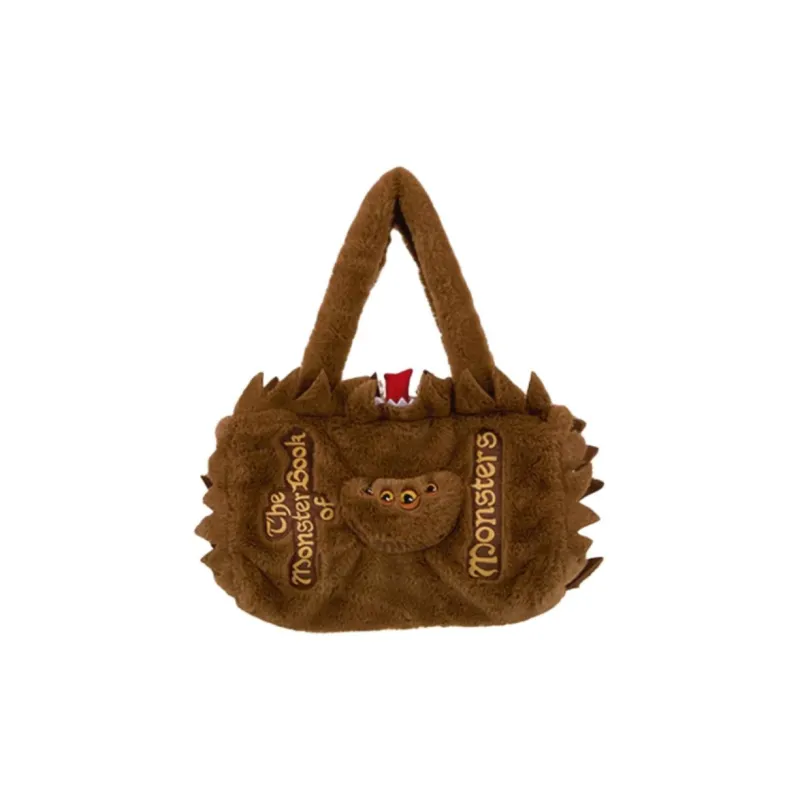 MINISO Fabric Handbag Unisex Brown-0
