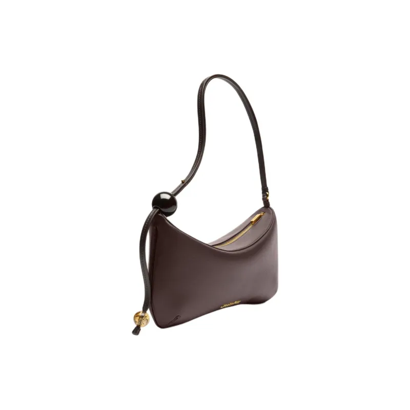 Jacquemus Sheepskin Handbag, Shoulder Bag Tubas Women's Brown-1