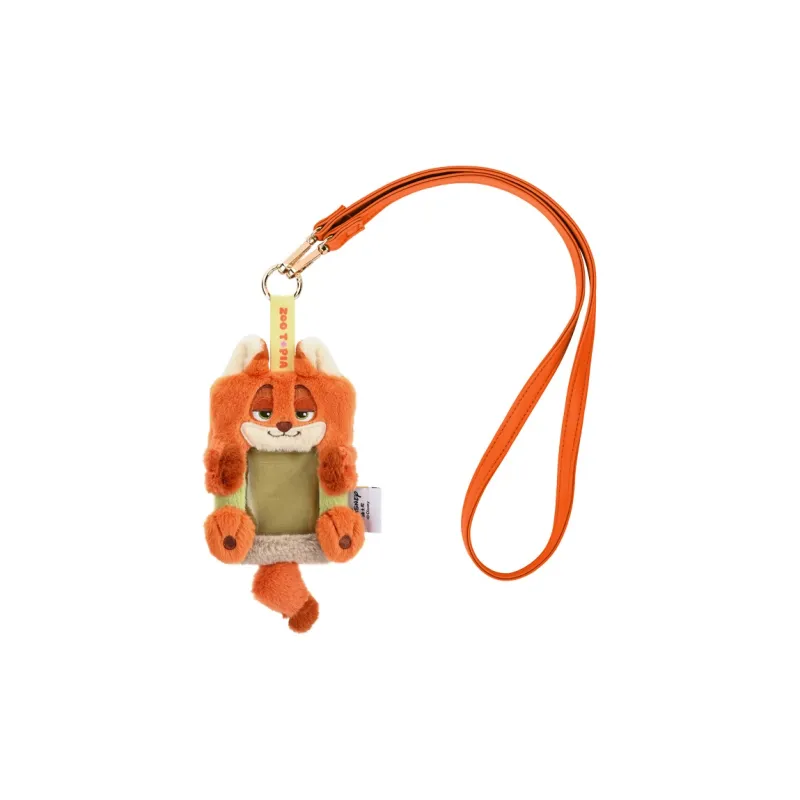 POTDEMIEL Disney/Disney Polyester Judy Nick Lightning Leopard Officer Card Holder Unisex Multicolor-4