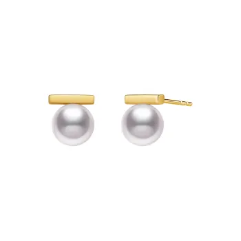 ME LUXE Pearl Hoop Earrings, Dignified And Elegant Women's