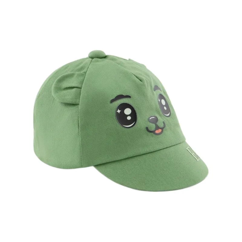 EMPORIO ARMANI Cotton Baseball Caps Kids' Green-2