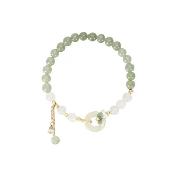 The British Museum Bracelets Pale Greenish White Jade Women's