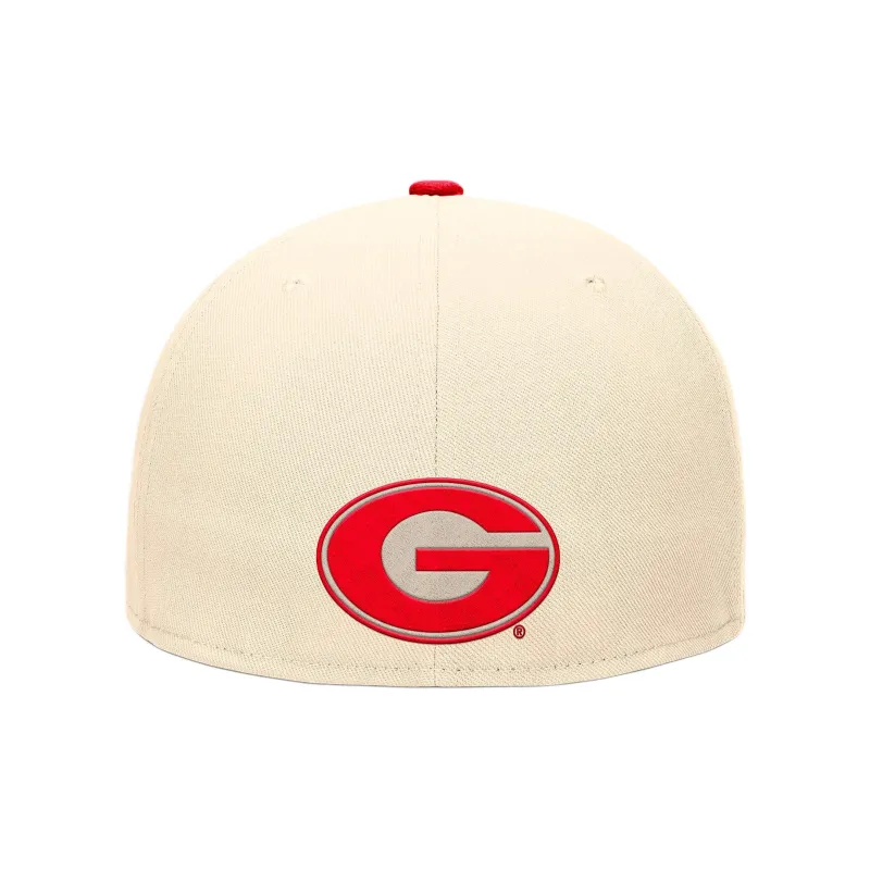 Nike Georgia Bulldogs Primetime True Men's Nike Dri FIT College Fitted Hat-1